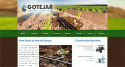 Desktop Screenshot of gotejar.com.br